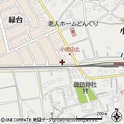 埼玉県深谷市緑台20周辺の地図