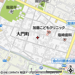 埼玉県加須市大門町9-27周辺の地図