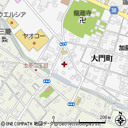 埼玉県加須市大門町16-17周辺の地図