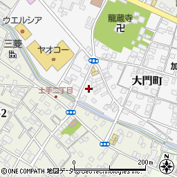 埼玉県加須市大門町16-16周辺の地図