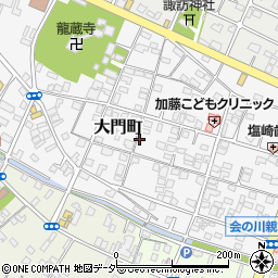 埼玉県加須市大門町9-16周辺の地図