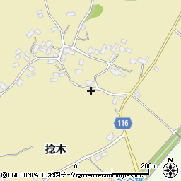 茨城県行方市捻木255-3周辺の地図