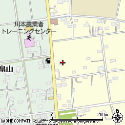 埼玉県深谷市本田107周辺の地図