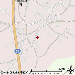 茨城県鉾田市台濁沢65周辺の地図