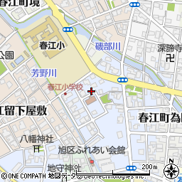 福井県坂井市春江町為国西の宮25周辺の地図