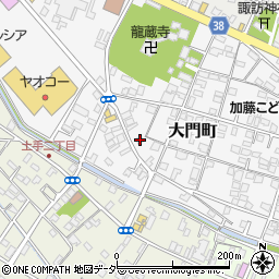 埼玉県加須市大門町17-7周辺の地図