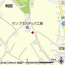 茨城県常総市崎房1170周辺の地図