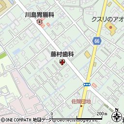 藤村歯科周辺の地図