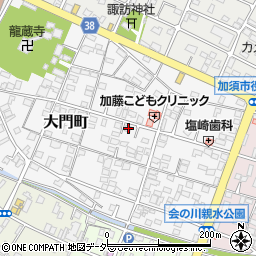 埼玉県加須市大門町9-28周辺の地図