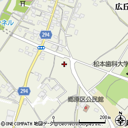 サークルＫ塩尻郷原店周辺の地図