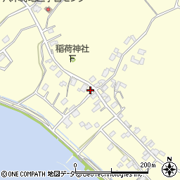 茨城県行方市八木蒔168周辺の地図