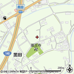 埼玉県深谷市黒田1543周辺の地図
