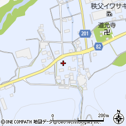 埼玉県秩父郡長瀞町岩田547周辺の地図