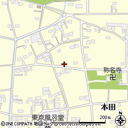 埼玉県深谷市本田564周辺の地図