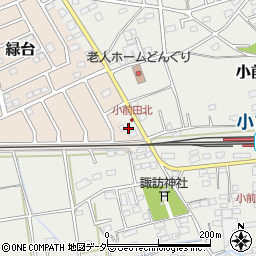 埼玉県深谷市小前田36周辺の地図