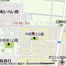 福井県坂井市春江町中筋北浦39周辺の地図