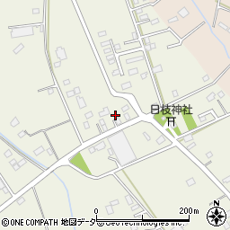 茨城県常総市岡田500周辺の地図