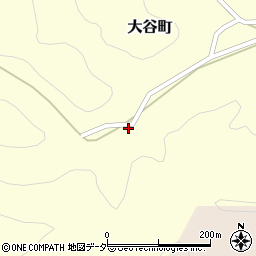 福井県福井市大谷町17周辺の地図