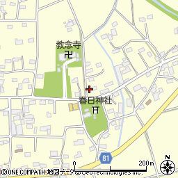 埼玉県深谷市本田2083周辺の地図