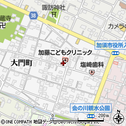 埼玉県加須市大門町6-34周辺の地図