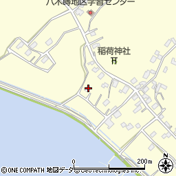茨城県行方市八木蒔96周辺の地図