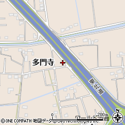 埼玉県加須市多門寺414周辺の地図