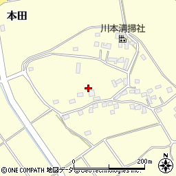埼玉県深谷市本田1007-2周辺の地図