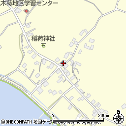 茨城県行方市八木蒔338周辺の地図