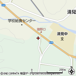 岐阜県高山市清見町牧ケ洞3813周辺の地図