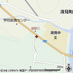 岐阜県高山市清見町牧ケ洞3842周辺の地図