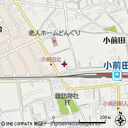 埼玉県深谷市小前田1643周辺の地図