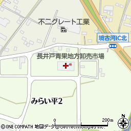 長井戸青果地方卸売市場周辺の地図