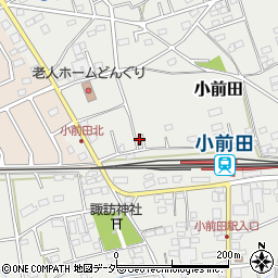 埼玉県深谷市小前田1662周辺の地図