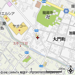 埼玉県加須市大門町16-27周辺の地図