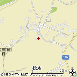 茨城県行方市捻木245周辺の地図