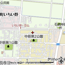 福井県坂井市春江町中筋北浦16周辺の地図
