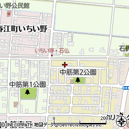 福井県坂井市春江町中筋北浦18周辺の地図
