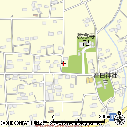 埼玉県深谷市本田2036周辺の地図