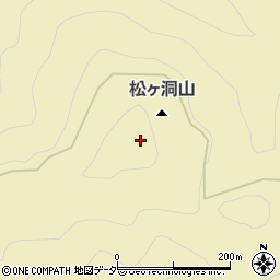松ケ洞山周辺の地図