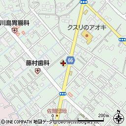 ココス行田店周辺の地図