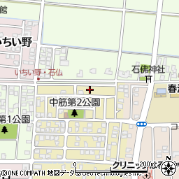 福井県坂井市春江町中筋北浦7周辺の地図