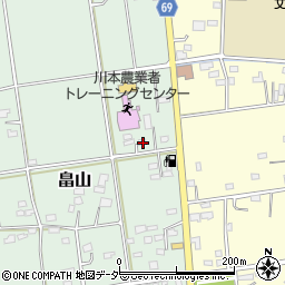 埼玉県深谷市畠山1573周辺の地図