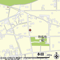 埼玉県深谷市本田1822周辺の地図
