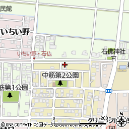 福井県坂井市春江町中筋北浦6周辺の地図