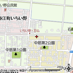 福井県坂井市春江町中筋北浦3周辺の地図
