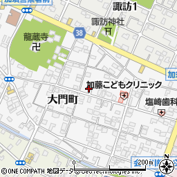 埼玉県加須市大門町8-6周辺の地図