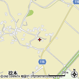 茨城県行方市捻木277周辺の地図