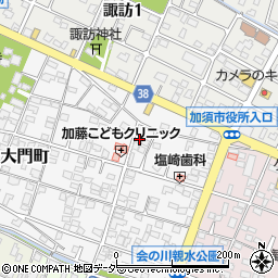 埼玉県加須市大門町4-20周辺の地図