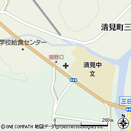 岐阜県高山市清見町牧ケ洞3831周辺の地図
