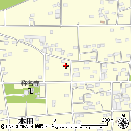 埼玉県深谷市本田810周辺の地図